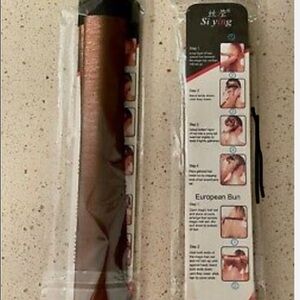 European Bun-Maker Dark Brown Color Brand New in package